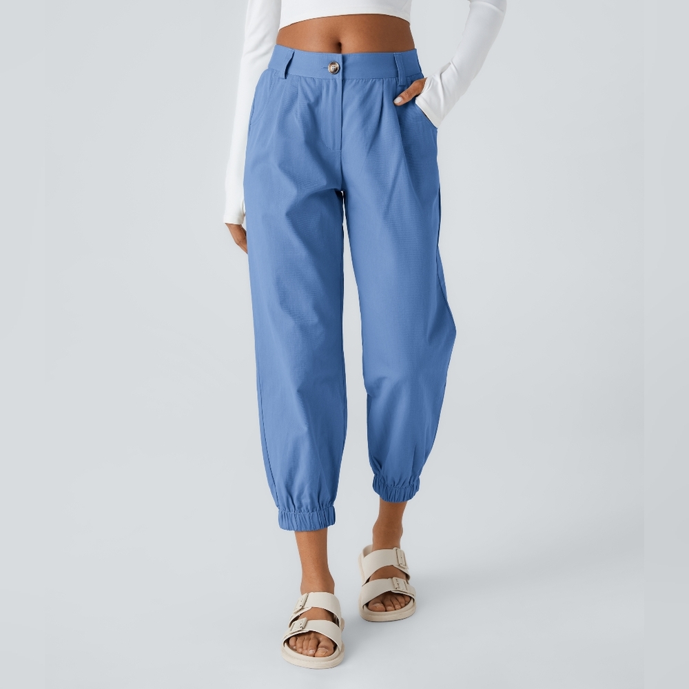 Halara Midrise Cotton Joggers In S